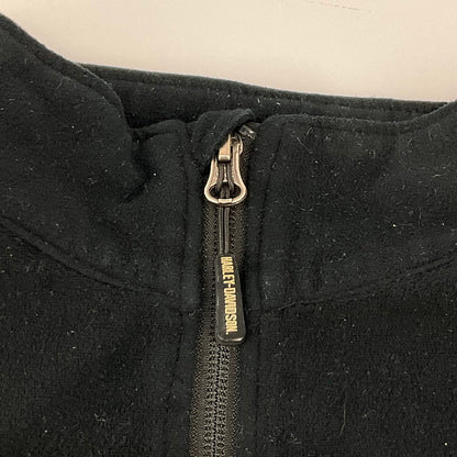 【現状渡し品】【メンズ】 HARLEY DAVIDSON ハーレーダビッドソン ZIP UP JACKET 147-260409-SS-04-iwa サイズ：M カラー：ブラック 万代Net店