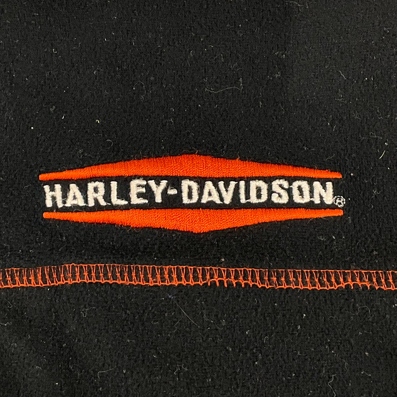 【現状渡し品】【メンズ】 HARLEY DAVIDSON ハーレーダビッドソン ZIP UP JACKET 147-260409-SS-04-iwa サイズ：M カラー：ブラック 万代Net店