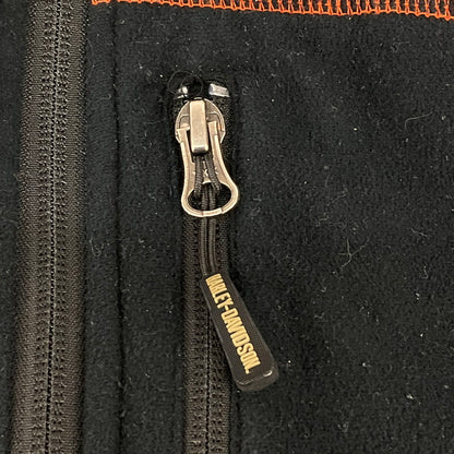 【現状渡し品】【メンズ】 HARLEY DAVIDSON ハーレーダビッドソン ZIP UP JACKET 147-260409-SS-04-iwa サイズ：M カラー：ブラック 万代Net店