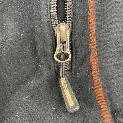 【現状渡し品】【メンズ】 HARLEY DAVIDSON ハーレーダビッドソン ZIP UP JACKET 147-260409-SS-04-iwa サイズ：M カラー：ブラック 万代Net店