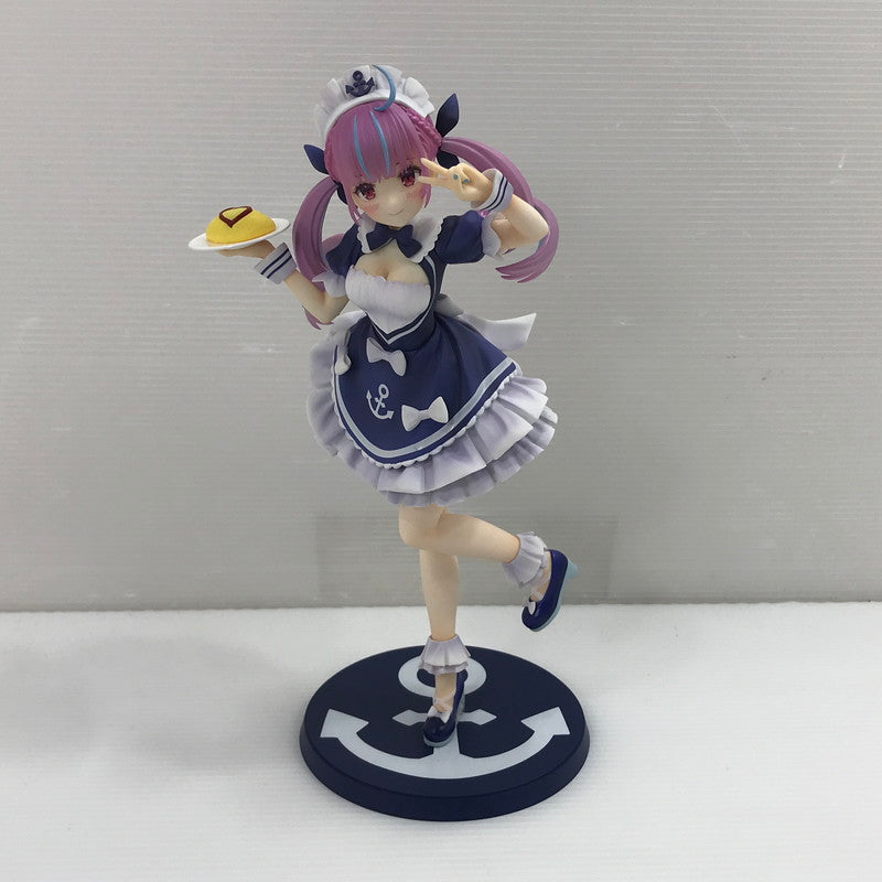 【中古品】 コトブキヤ ホロライブプロダクション 湊あくあ 1/7スケール フィギュア 特典の「満点笑顔パーツ TT606」付き 開封済み 053-260925-ti-04-tag 万代Net店