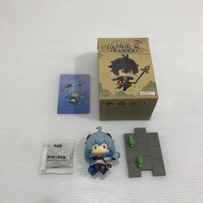 【中古品】 原神 戦場の英姿 コレクションフィギュア 璃月篇 神像 鍾離 刻晴 甘雨 七七 行秋 重雲 全7種セット 開封済み 052-260609-ti-02-tag 万代Net店