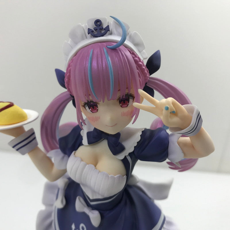 【中古品】 コトブキヤ ホロライブプロダクション 湊あくあ 1/7スケール フィギュア 特典の「満点笑顔パーツ TT606」付き 開封済み 053-260925-ti-04-tag 万代Net店