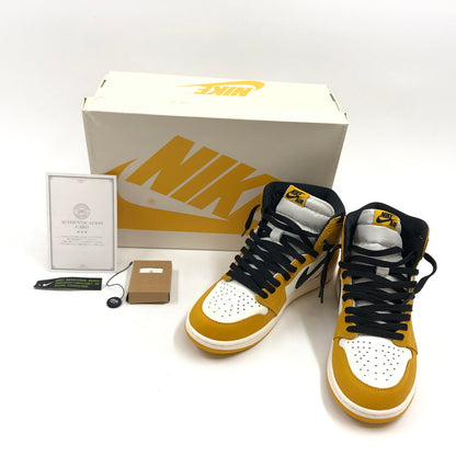 【中古美品】【メンズ】 NIKE ナイキ AIR JORDAN 1 RETRO HIGH OG "YELLOW OCHRE" DZ5485-701 エアジョーダン1 レトロ ハイ OG イエローオークル スニーカー シューズ 靴 160-251110-hn-05-fur サイズ：27.0cm US 9 カラー：マルチカラー 万代Net店