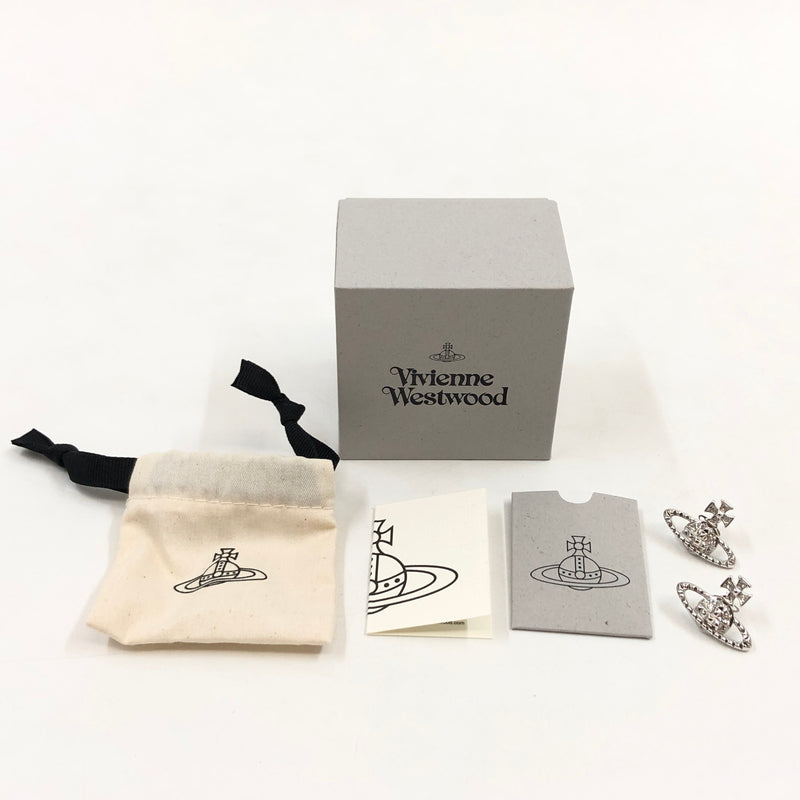 【中古品】【レディース】 VIVIENNE WESTWOOD ヴィヴィアンウエストウッド MAYFAIR BAS RELIEF EARRINGS 62010029 メイフェア バス レリーフ ピアス アクセサリー 182-260706-hn-03-fur カラー：シルバー 万代Net店