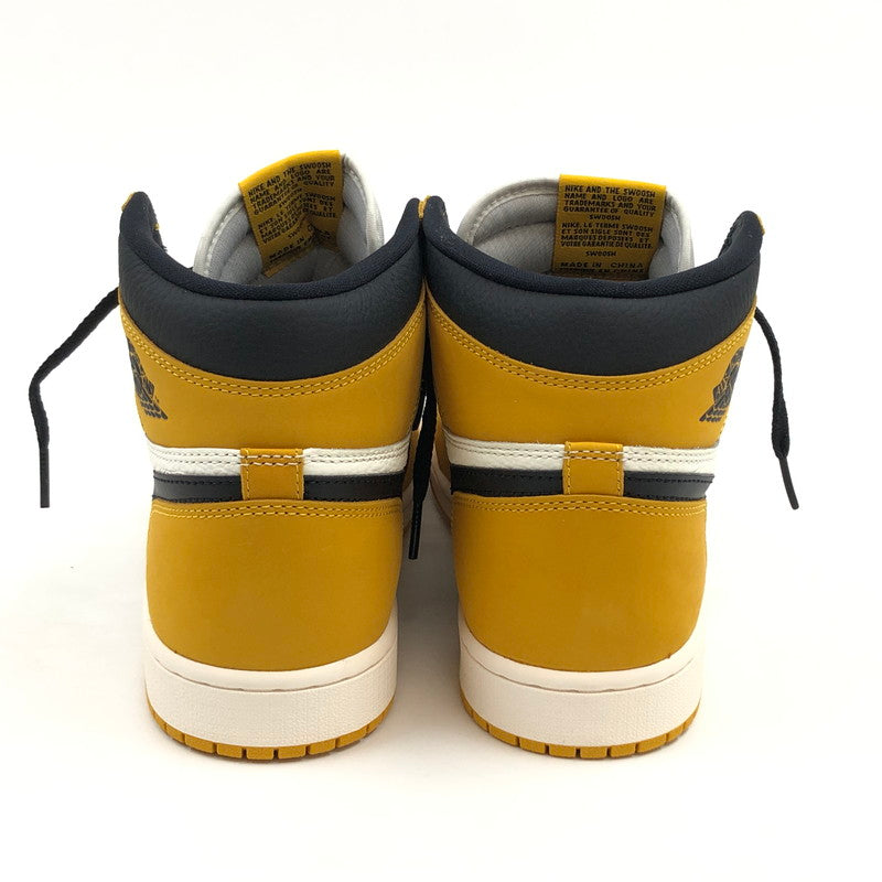 【中古美品】【メンズ】 NIKE ナイキ AIR JORDAN 1 RETRO HIGH OG "YELLOW OCHRE" DZ5485-701 エアジョーダン1 レトロ ハイ OG イエローオークル スニーカー シューズ 靴 160-251110-hn-05-fur サイズ：27.0cm US 9 カラー：マルチカラー 万代Net店
