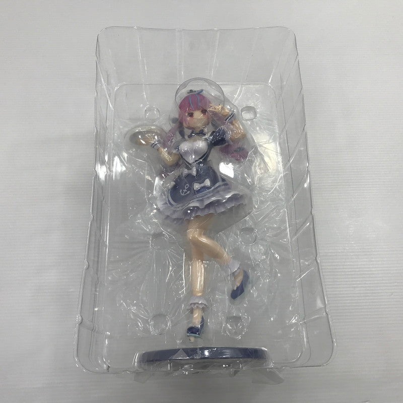【中古品】 コトブキヤ ホロライブプロダクション 湊あくあ 1/7スケール フィギュア 特典の「満点笑顔パーツ TT606」付き 開封済み 053-260925-ti-04-tag 万代Net店