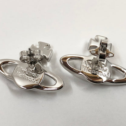 【中古品】【レディース】 VIVIENNE WESTWOOD ヴィヴィアンウエストウッド MAYFAIR BAS RELIEF EARRINGS 62010029 メイフェア バス レリーフ ピアス アクセサリー 182-260706-hn-03-fur カラー：シルバー 万代Net店