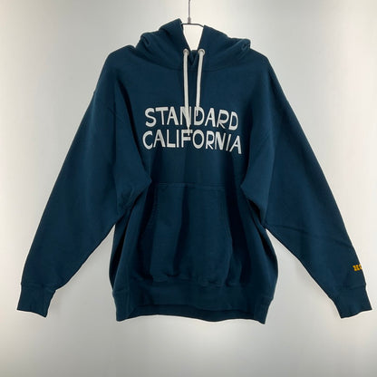 【中古品】【メンズ】 STANDARD CALIFORNIA スタンダードカリフォルニア パーカー 145-260409-SS-05-iwa サイズ：M カラー：ネイビー 万代Net店