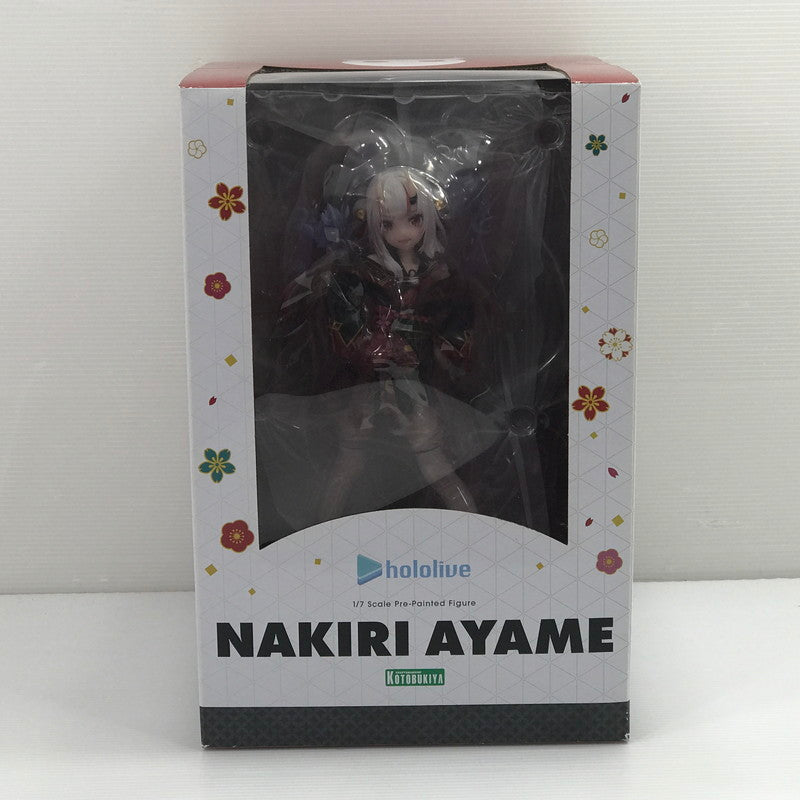 【中古美品】 コトブキヤ ホロライブプロダクション 百鬼あやめ 1/7スケール フィギュア 開封済み 053-260925-ti-05-tag 万代Net店