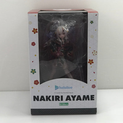 【中古美品】 コトブキヤ ホロライブプロダクション 百鬼あやめ 1/7スケール フィギュア 開封済み 053-260925-ti-05-tag 万代Net店