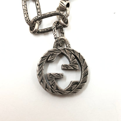 【中古品】【メンズ/レディース】 GUCCI グッチ INTERLOCKING G LOGO BRACELET AG925 4217G 8402 インターロッキング G ロゴ ブレスレット シルバー925 アクセサリー 182-260706-hn-04-fur カラー：シルバー 万代Net店