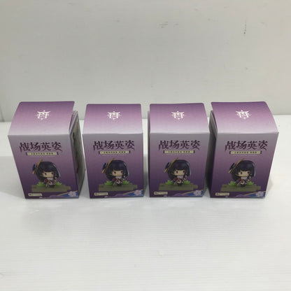 【中古美品】 原神 戦場の英姿 コレクションフィギュア 稲妻篇 雷電将軍 宵宮 五郎×2 3種4体セット 開封済み 052-260609-ti-06-tag 万代Net店