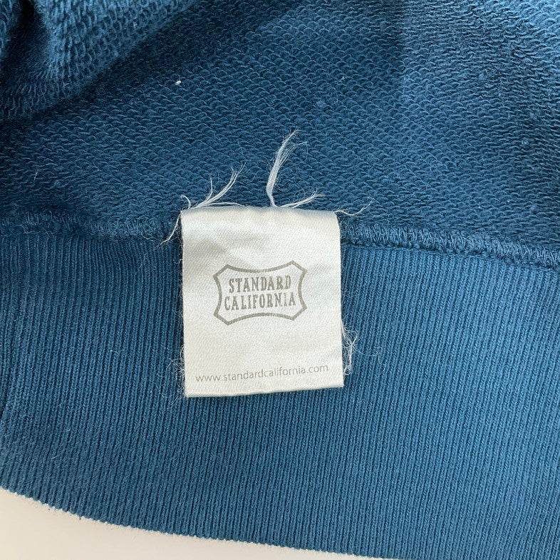 【中古品】【メンズ】 STANDARD CALIFORNIA スタンダードカリフォルニア パーカー 145-260409-SS-05-iwa サイズ：M カラー：ネイビー 万代Net店