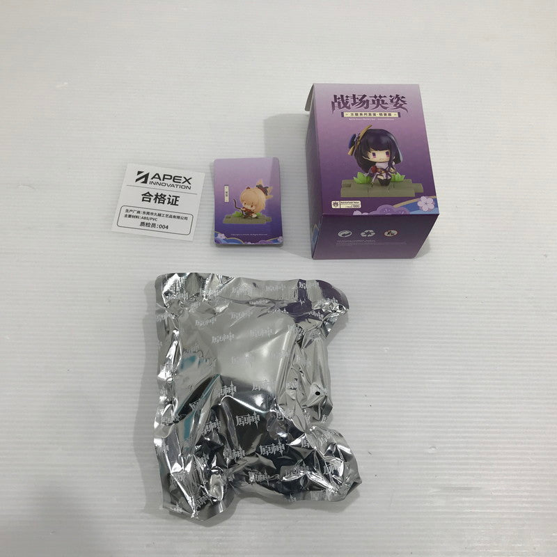 【中古美品】 原神 戦場の英姿 コレクションフィギュア 稲妻篇 雷電将軍 宵宮 五郎×2 3種4体セット 開封済み 052-260609-ti-06-tag 万代Net店