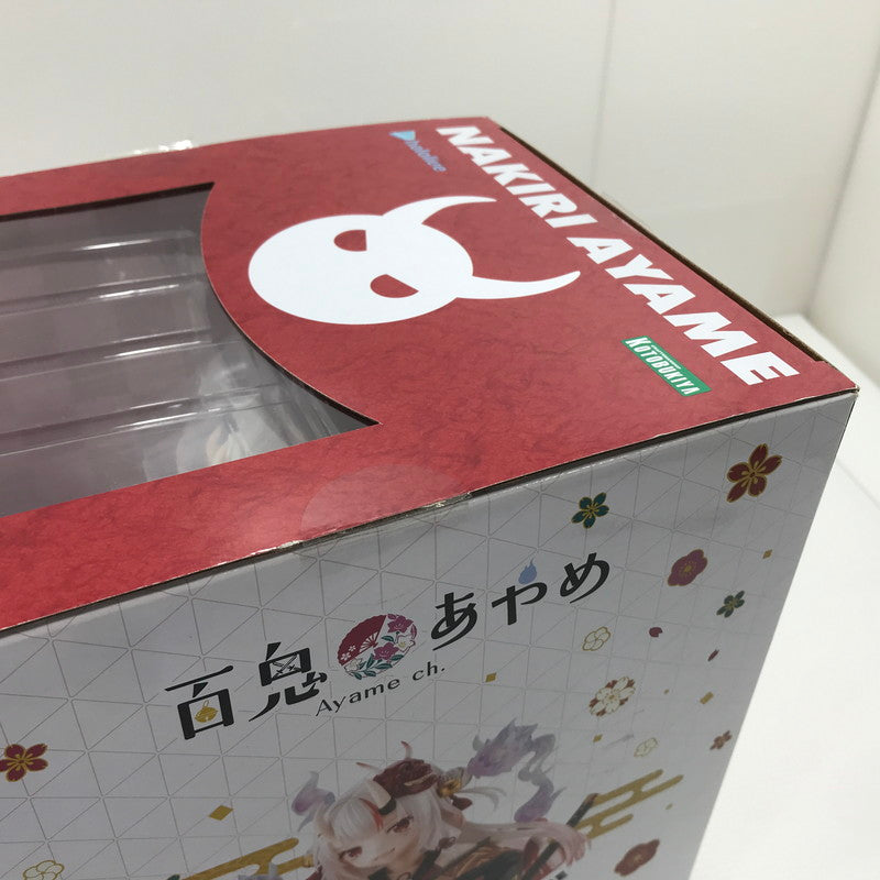 【中古美品】 コトブキヤ ホロライブプロダクション 百鬼あやめ 1/7スケール フィギュア 開封済み 053-260925-ti-05-tag 万代Net店