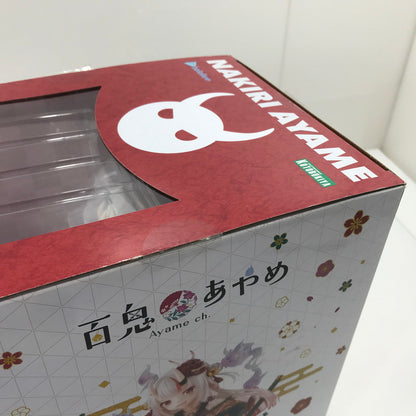 【中古美品】 コトブキヤ ホロライブプロダクション 百鬼あやめ 1/7スケール フィギュア 開封済み 053-260925-ti-05-tag 万代Net店
