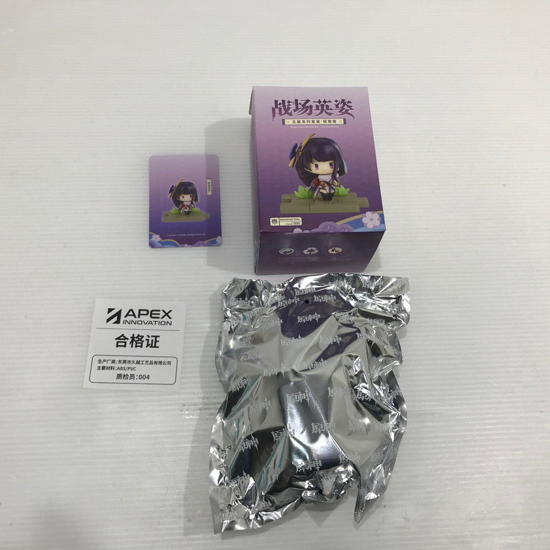 【中古美品】 原神 戦場の英姿 コレクションフィギュア 稲妻篇 雷電将軍 宵宮 五郎×2 3種4体セット 開封済み 052-260609-ti-06-tag 万代Net店
