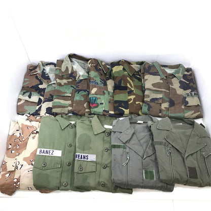 【現状渡し品】【メンズ】 まとめ売り ミリタリー服 10着セット 146-251226-yk-06-tag 万代Net店