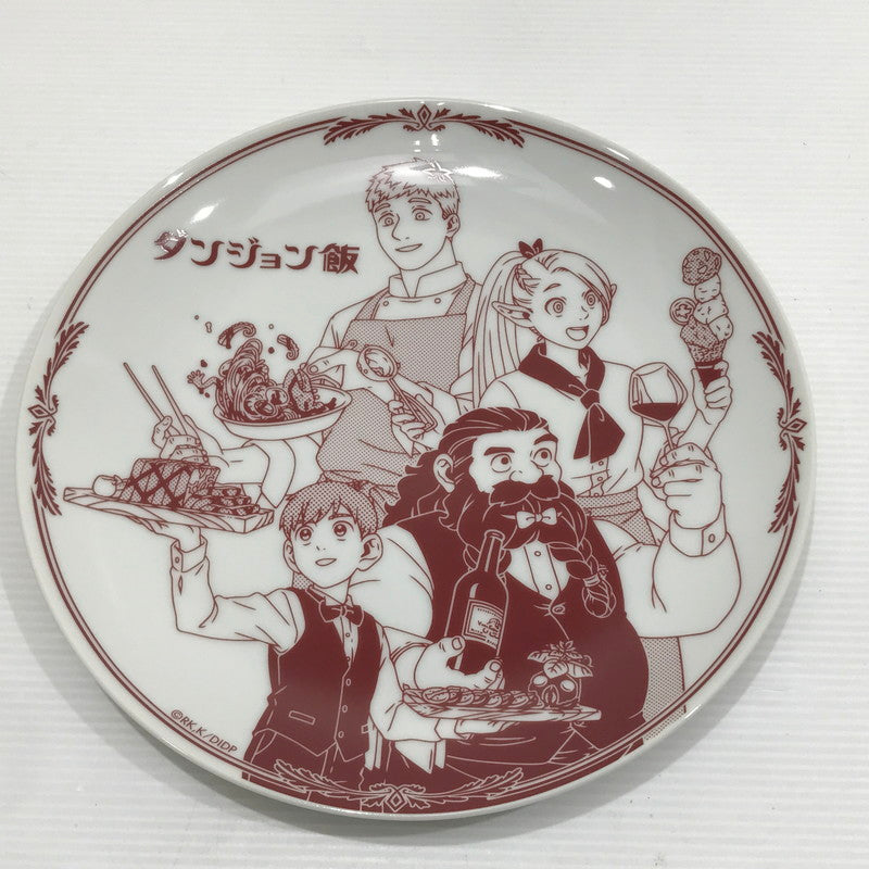【中古美品】 KADOKAWA ダンジョン飯 集合 オリジナルプレート 「ダンジョン飯 迷宮探索展」 限定グッズ付きチケット特典 開封済 未使用品 051-260609-ti-07-tag 万代Net店