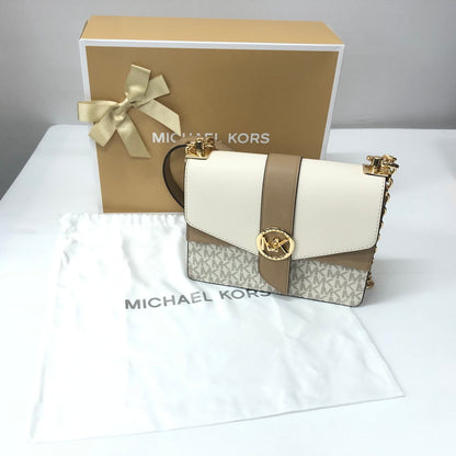 【中古品】【レディース】 Michael Kors マイケルコース MICHAEL KORS 32S1GGRC0B GREENWICH BAG グリニッチ バッグ ショルダーバッグ 180-240520-rk-9-tei カラー：ベージュ 万代Net店