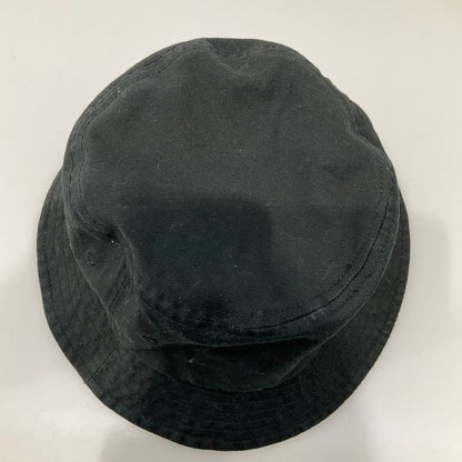 【中古品】【メンズ】 STUSSY ステューシー SSロゴ＆ストックロゴ刺繍ブラックバケットハット 185-260410-SS-01-iwa サイズ：S/M カラー：ブラック 万代Net店