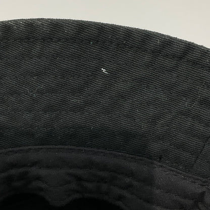 【中古品】【メンズ】 STUSSY ステューシー SSロゴ＆ストックロゴ刺繍ブラックバケットハット 185-260410-SS-01-iwa サイズ：S/M カラー：ブラック 万代Net店