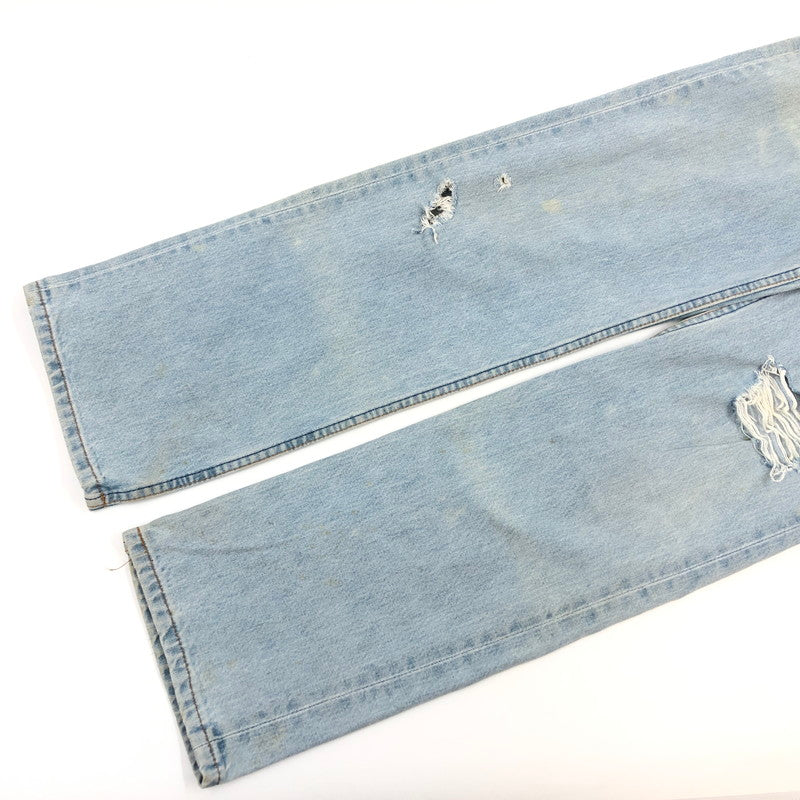 【ジャンク品】【メンズ】 Levi's リーバイス 90S STRAIGHT DENIM PANTS 508-0225 90年代 ストレートデニムパンツ ボトムス 158-260126-hn-06-fur サイズ：W30 L34 カラー：ブルー系 万代Net店