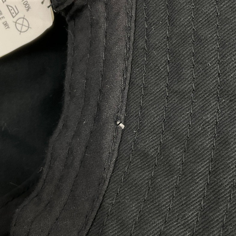 【中古品】【メンズ】 STUSSY ステューシー SSロゴ＆ストックロゴ刺繍ブラックバケットハット 185-260410-SS-01-iwa サイズ：S/M カラー：ブラック 万代Net店