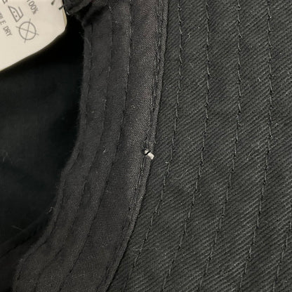【中古品】【メンズ】 STUSSY ステューシー SSロゴ＆ストックロゴ刺繍ブラックバケットハット 185-260410-SS-01-iwa サイズ：S/M カラー：ブラック 万代Net店