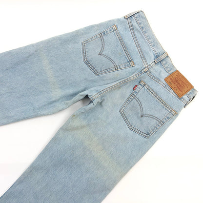 【ジャンク品】【メンズ】 Levi's リーバイス 90S STRAIGHT DENIM PANTS 508-0225 90年代 ストレートデニムパンツ ボトムス 158-260126-hn-06-fur サイズ：W30 L34 カラー：ブルー系 万代Net店