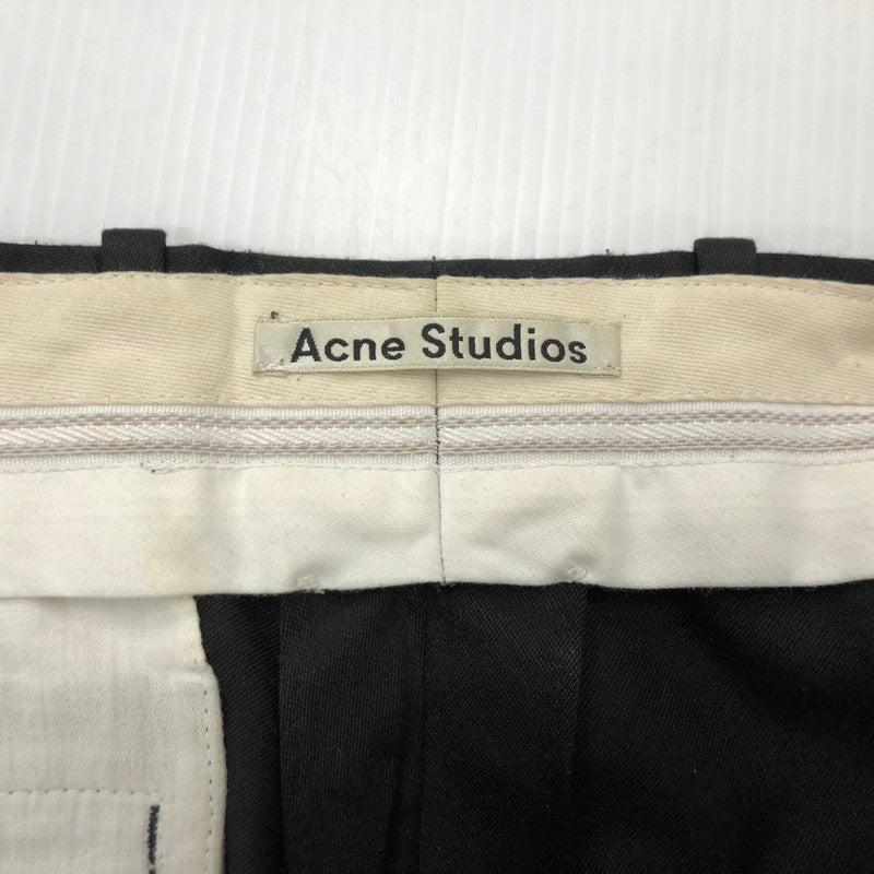 【中古品】【メンズ】 ACNE STUDIOS アクネストゥディオズ CONE COTTON PANTS コットンパンツ ボトムス 152-231110-152-231110-ma-1-tei-tei サイズ：44 カラー：ネイビー 万代Net店