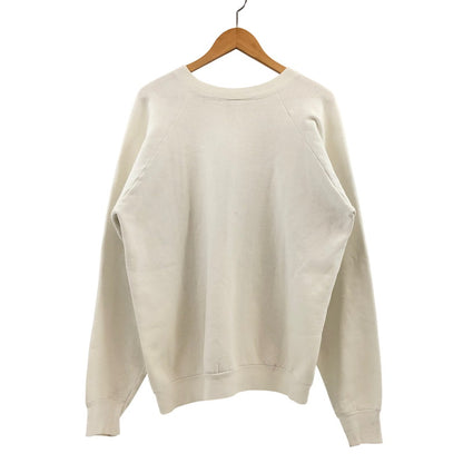 【現状渡し品】【メンズ】 FRUITS OF THE LOOM フルーツ オブ ザ ルーム 80S SHOEBOX GREETINGS SWEAT SHIRT シューボックス グリーティングス スウェット トレーナー 長袖 トップス 146-260420-hn-02-fur サイズ：XL カラー：ホワイト 万代Net店
