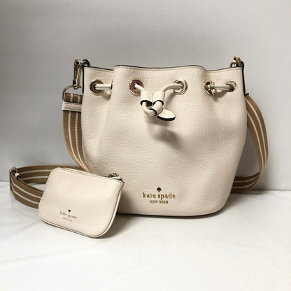 【中古品】【レディース】 Kate Spade ケイトスペード KATE SPADE KC740 ロージーミニバケットバッグ 188-240716-wy-1-tom カラー：アイボリー 万代Net店