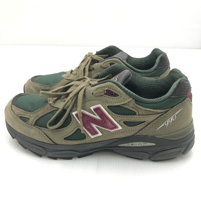 【中古】【メンズ】 NEW BALANCE ニューバランス M990GP3 990V3 スニーカー 靴 162-240914-na-8-tag サイズ：US 8 26cm カラー：オリーブ/グリーン 万代Net店