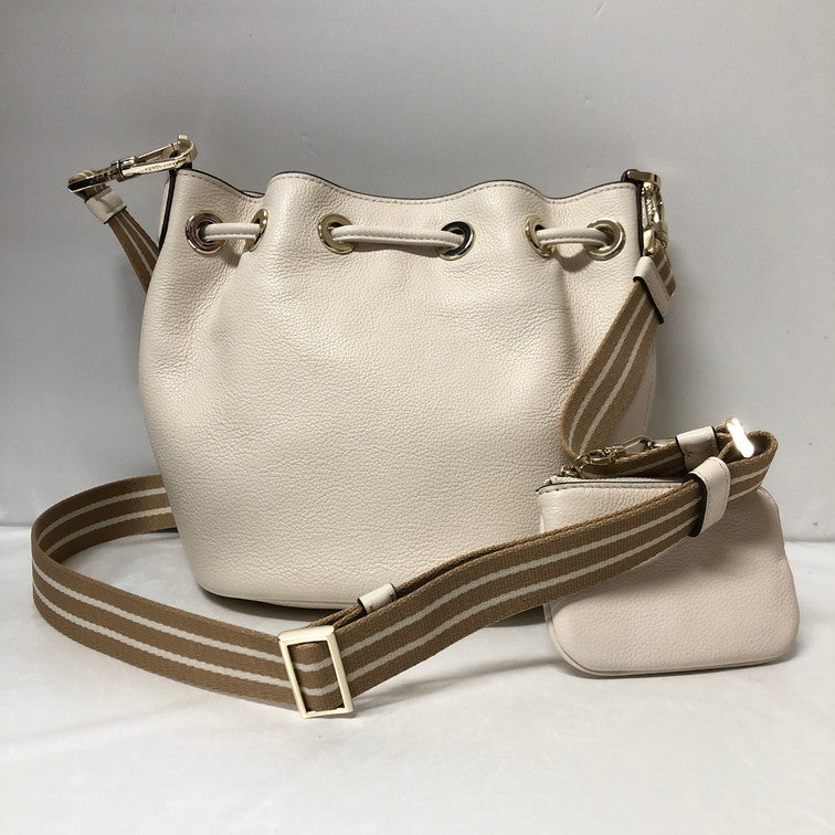 【中古品】【レディース】 Kate Spade ケイトスペード KATE SPADE KC740 ロージーミニバケットバッグ 188-240716-wy-1-tom カラー：アイボリー 万代Net店