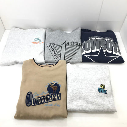 【現状渡し品】【メンズ】 まとめ売り スウェット 10着セット 146-251226-yk-07-tag 万代Net店