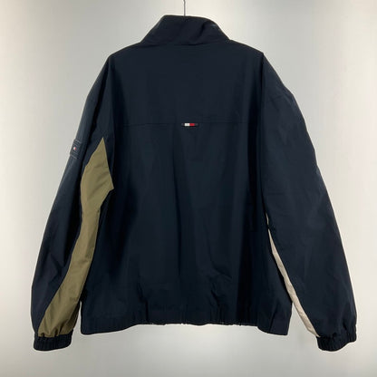【中古品】【メンズ】 TOMMY HILFIGER トミーヒルフィガー カラーブロックリバーシブルジャケット 144-260410-SS-03-iwa サイズ：不明 カラー：ネイビー 万代Net店