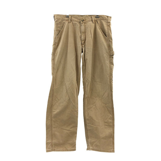 【現状渡し品】【メンズ】 Carhartt カーハート WORK PANT ACH-1640 ワークパンツ ボトムス 157-260420-hn-03-fur サイズ：36 カラー：ベージュ 万代Net店