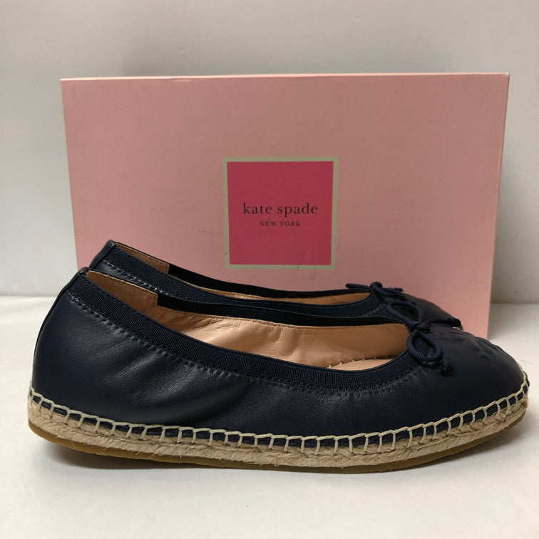 【中古美品】【レディース】 Kate Spade ケイトスペード KATE SPADE ローヒールパンプス 167-240716-wy-3-tom サイズ：22cm カラー：ブラック 万代Net店