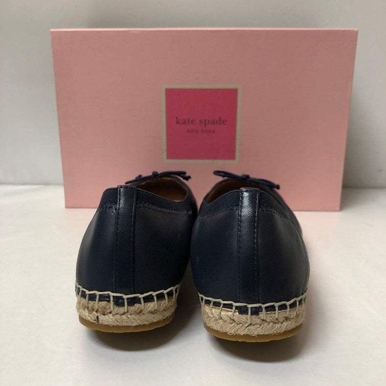 【中古美品】【レディース】 Kate Spade ケイトスペード KATE SPADE ローヒールパンプス 167-240716-wy-3-tom サイズ：22cm カラー：ブラック 万代Net店