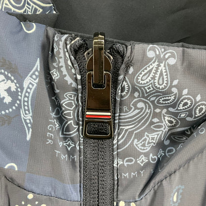 【中古品】【メンズ】 TOMMY HILFIGER トミーヒルフィガー カラーブロックリバーシブルジャケット 144-260410-SS-03-iwa サイズ：不明 カラー：ネイビー 万代Net店