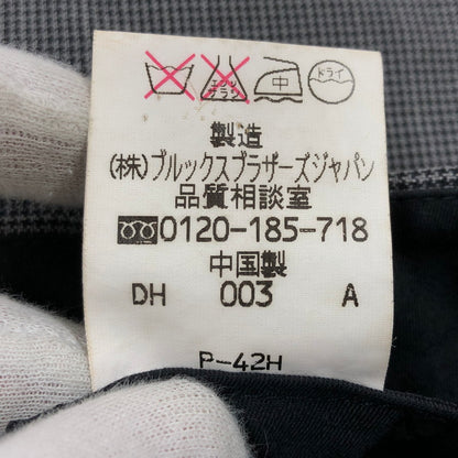 【現状渡し品】【メンズ】 Brooks Brothers ブルックスブラザーズ WOOL SLACKS PANT 19-22-5281 ウール スラックスパンツ ボトムス 157-260420-hn-04-fur サイズ：33 カラー：グレー系 万代Net店