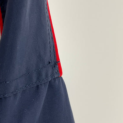 【中古品】【メンズ】 TOMMY JEANS オーバーサイズカラーブロックジャケット 144-260410-SS-04-iwa サイズ：M カラー：レッド ホワイト ネイビー 万代Net店