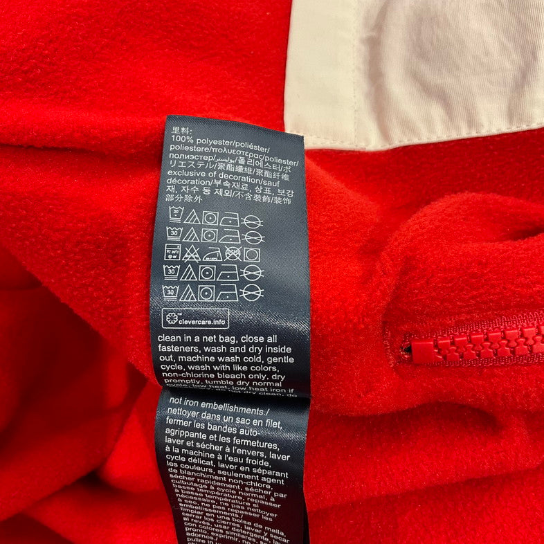 【中古品】【メンズ】 TOMMY JEANS オーバーサイズカラーブロックジャケット 144-260410-SS-04-iwa サイズ：M カラー：レッド ホワイト ネイビー 万代Net店