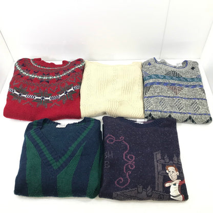 【現状渡し品】【メンズ】 まとめ売り ニット 10着セット 146-251226-yk-08-tag 万代Net店