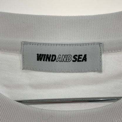 【未使用品】【メンズ】 WIND AND SEA WDS-SEA-22S-03 RHINE STONE S/S TEE 147-260410-SS-06-iwa サイズ：M カラー：ホワイト 万代Net店