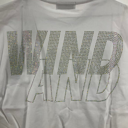 【未使用品】【メンズ】 WIND AND SEA WDS-SEA-22S-03 RHINE STONE S/S TEE 147-260410-SS-06-iwa サイズ：M カラー：ホワイト 万代Net店