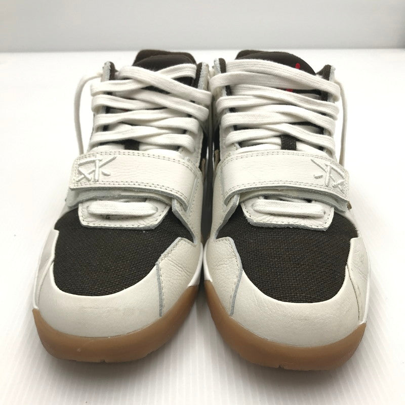 【中古美品】【メンズ】 NIKE ナイキ TRAVIS SCOTT トラヴィス スコット FZ8117-100 JUMPMAN JACK TR ジャンプマン ジャック スニーカー 靴 160-240914-na-12-tag サイズ：US 8 26cm カラー：SAIL/MUSLIN-DARK MOCHA 万代Net店