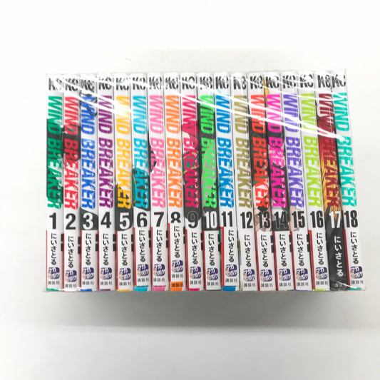 【中古品】 WIND BREAKER 1～18巻セット 004-250913-ko-02-fur 万代Net店